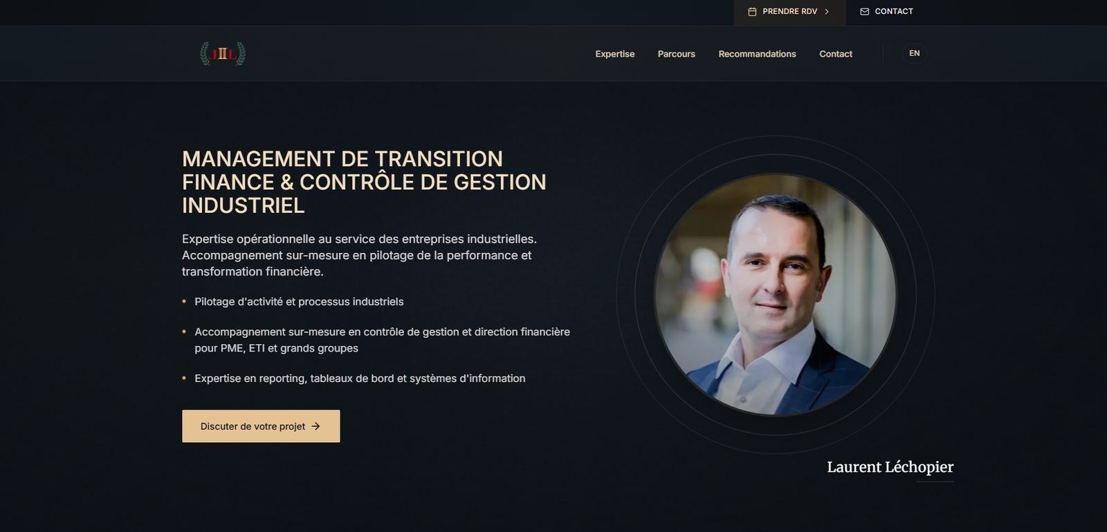 Site internet réalisé pour JIIL Conseil